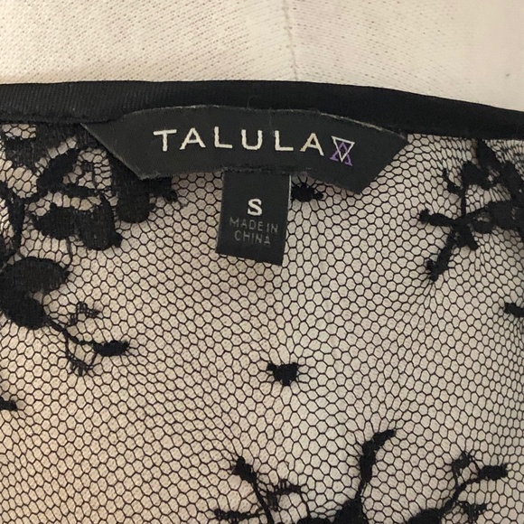 Like-New Black Dotted-Lace Talula/Aritzia Tank Top - Picture 14 of 14